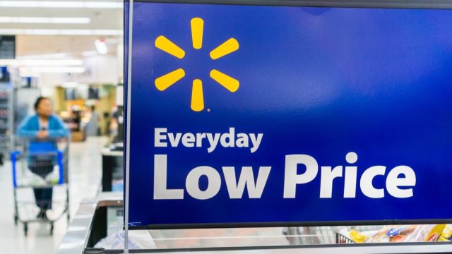 walmart everyday low price sign {Walmart Shopping Secrets}