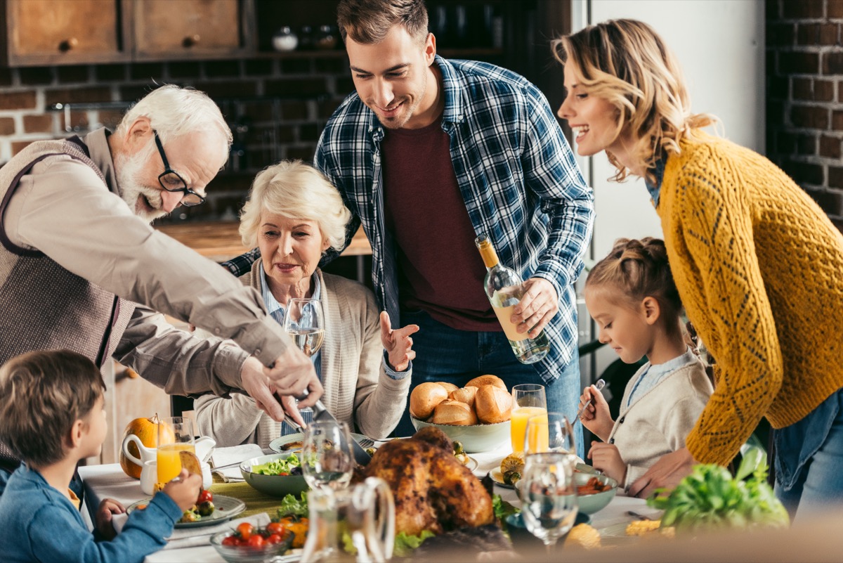Helping With Thanksgiving Dinner