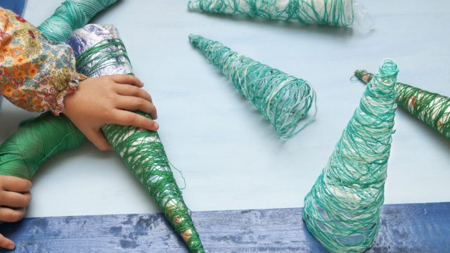 DIY Christmas tree project {Christmas Tree Alternatives}