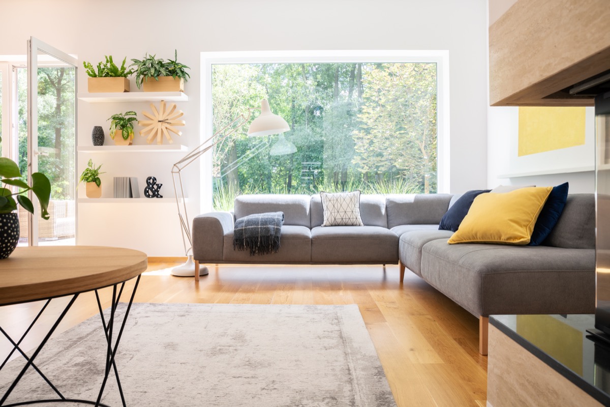 Oversized Couch in Home celebrity home design tricks