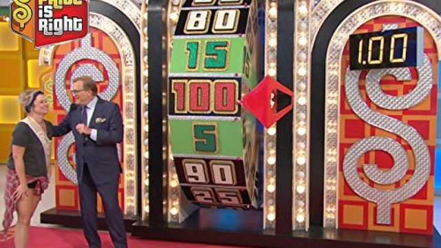 price is right wheel on the tv game show