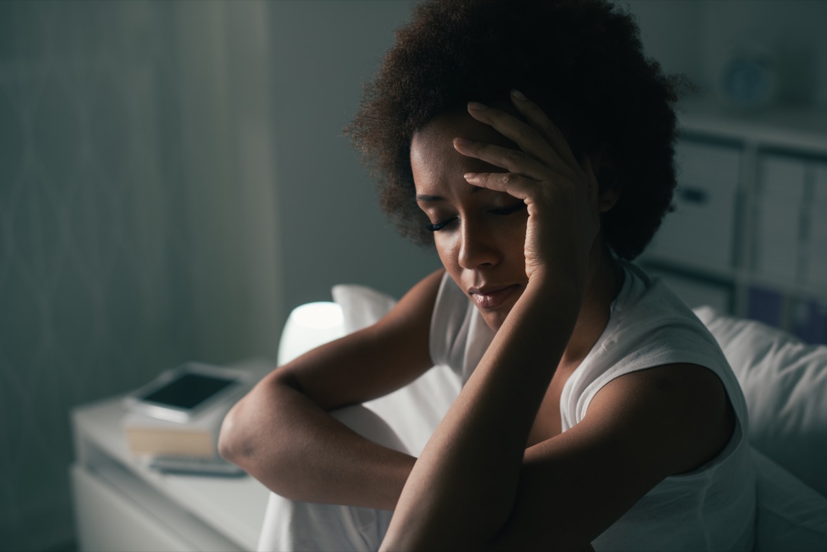 exhausted woman, working mom