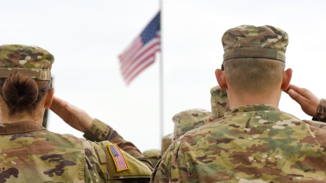 American soldiers saluting World War III 2018 predictions