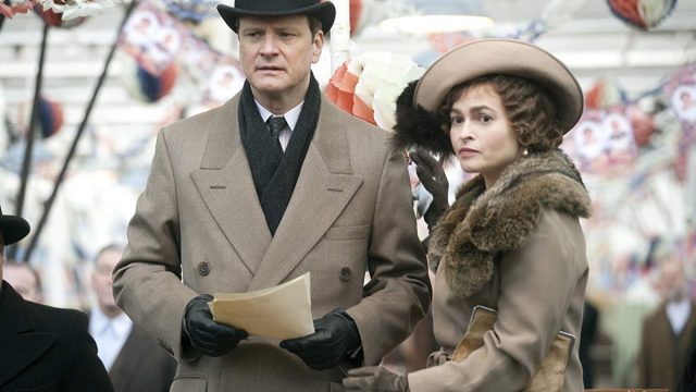 colin firth and helena bonham carter in the kings speech