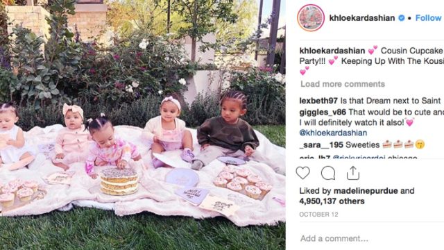 kardashian cupcake party
