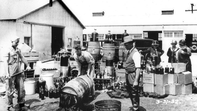 Prohibition during the 1920s historical facts