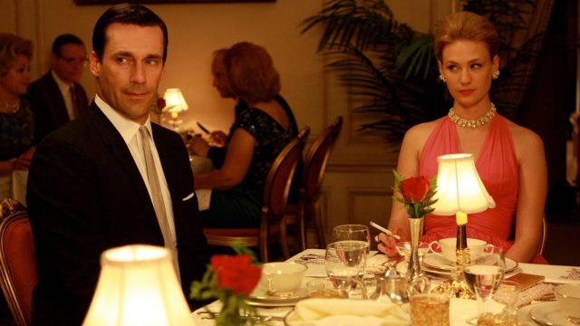 Betty and Don from Mad Men
