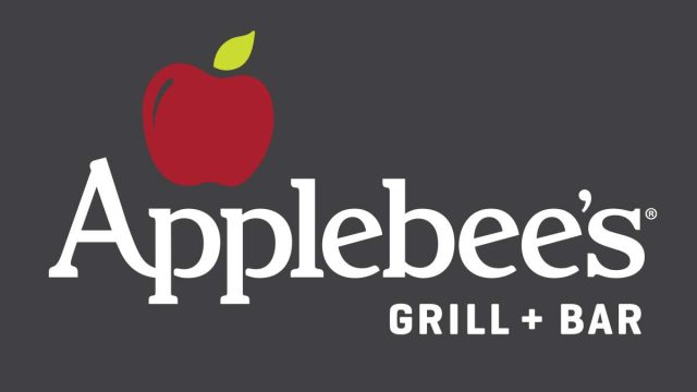 applebees store front in the daylight, original brand names