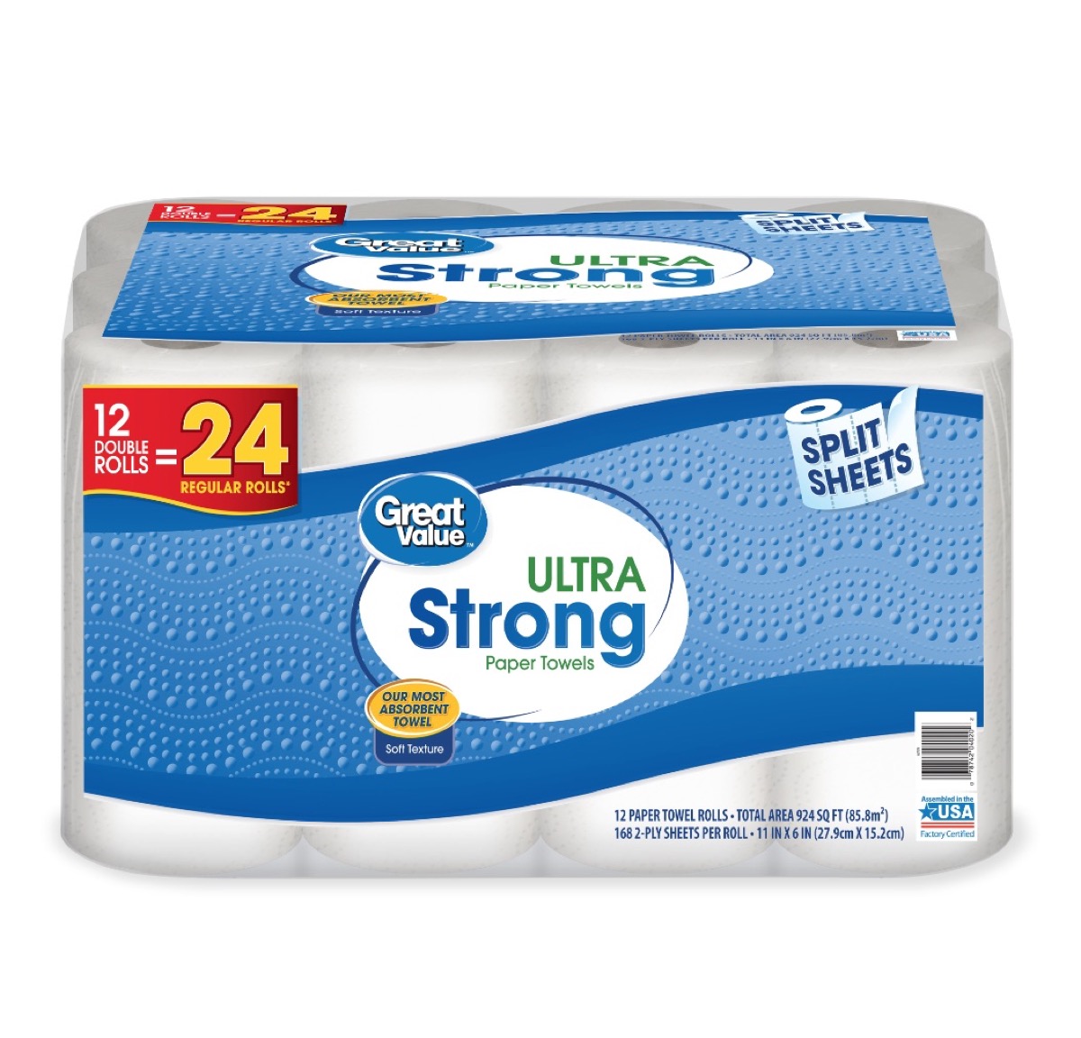 Great Value Paper Towel Rolls