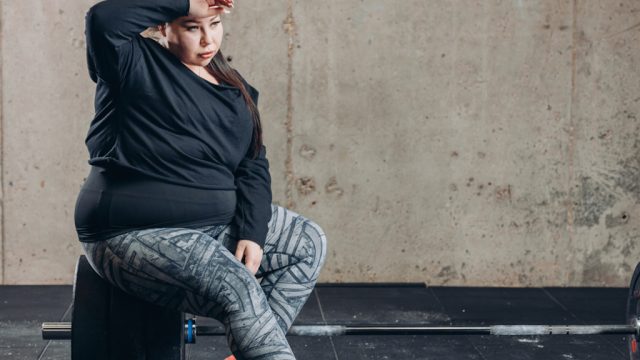 woman bullied at gym