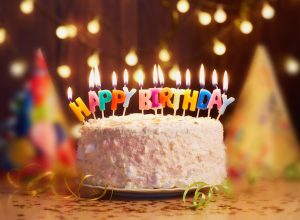 birthday cake at home