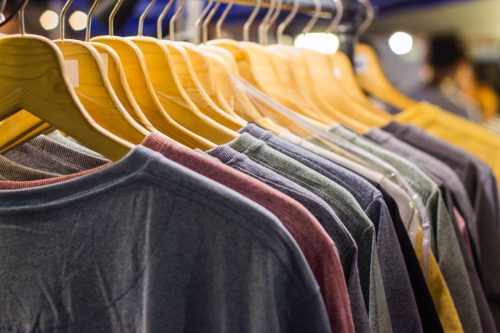 old t-shirts, get rid of kids stuff