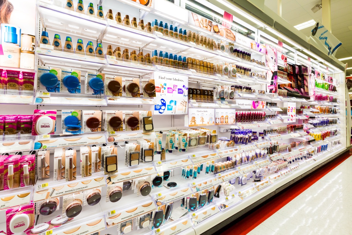 Makeup Aisle {Checkout Counter}