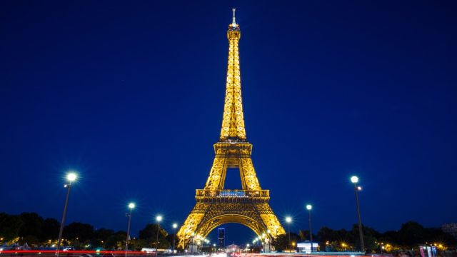eiffel tower lit up at night, craziest things brides and grooms have done