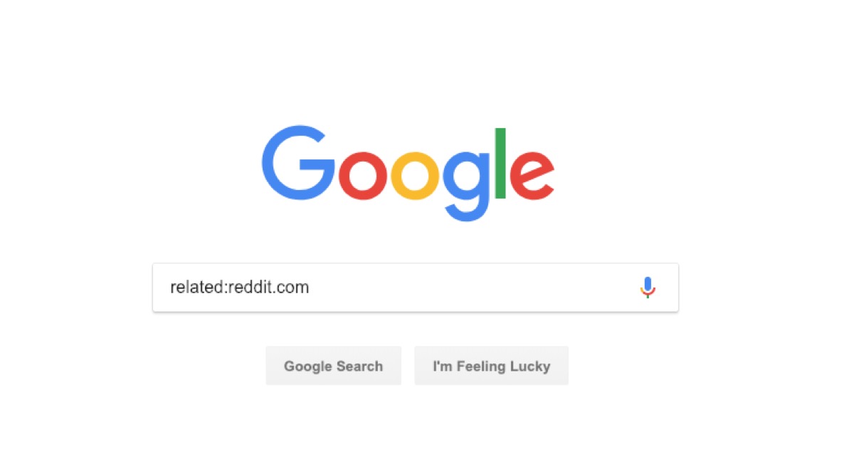google related search - google tricks