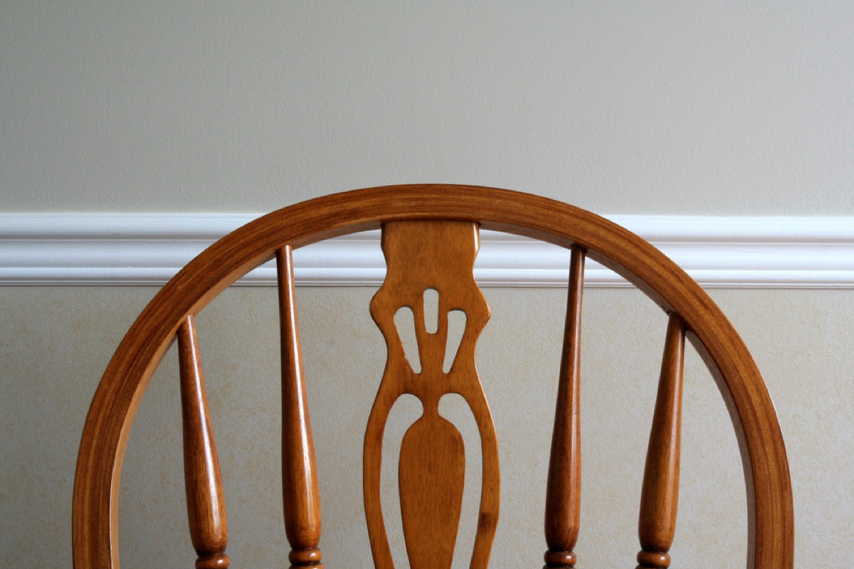 Wooden chair