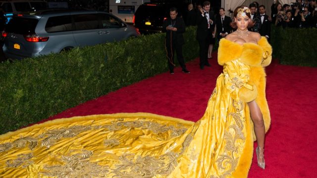 Rihanna at the Met Gala