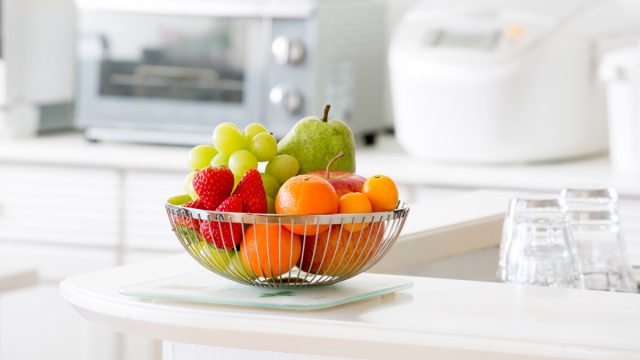 Fruit Basket in the Kitchen Transform Small Kitchen