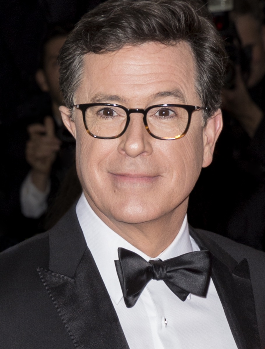 stephen colbert press photos, father quotes