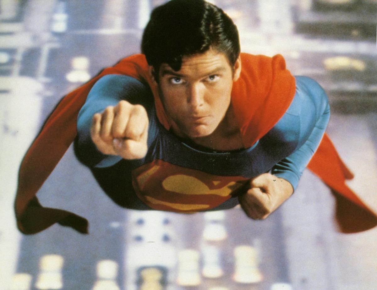 Christopher Reeve as Superman