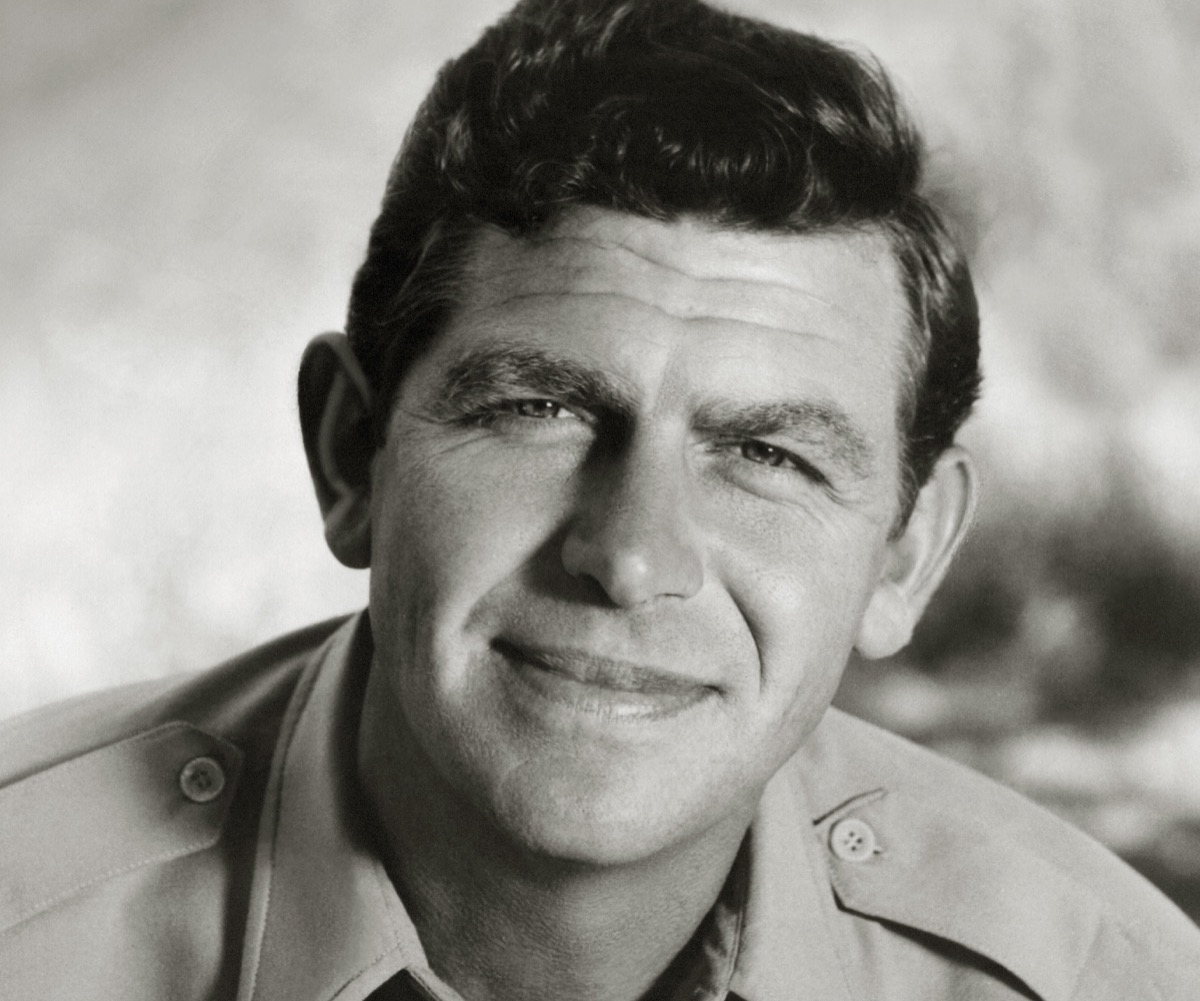 Andy Griffith in "The Andy Griffith Show" 