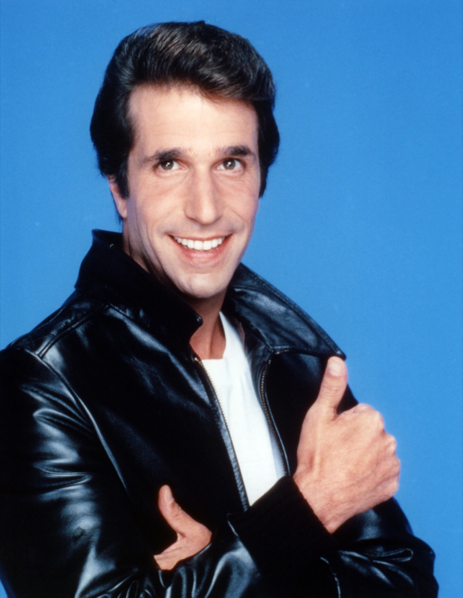 Henry Winkler in "Happy Days"