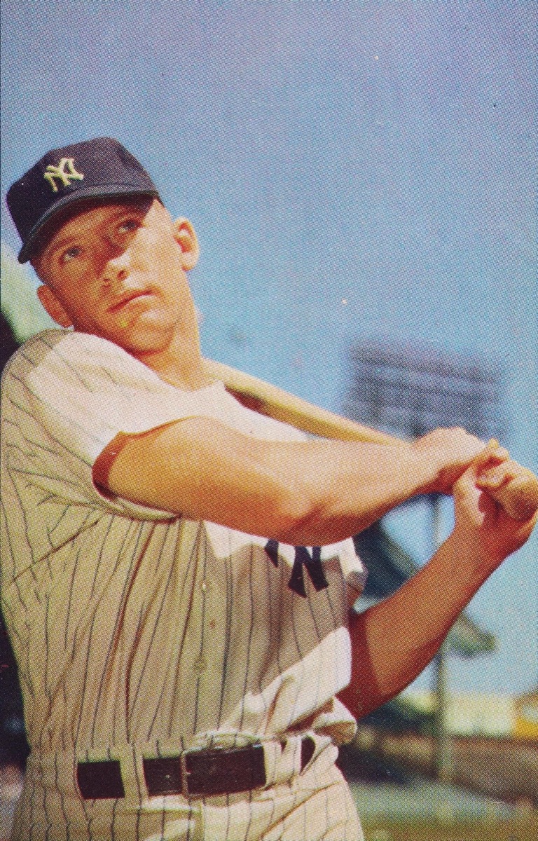 KT47BC Mickey Mantle 1953, biggest male icon