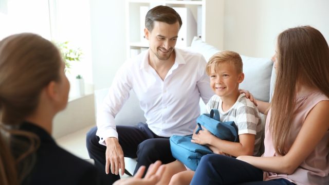 parent teacher conference with young child, prepare children for divorce