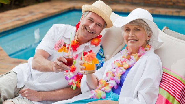 retired couple