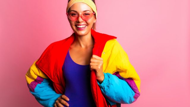 80s neon fashion