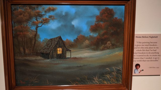 bob ross painting