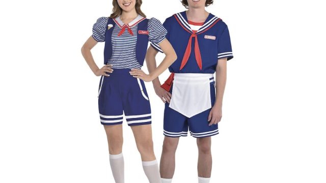 robin and steve from stranger things costumes, halloween costumes 2019