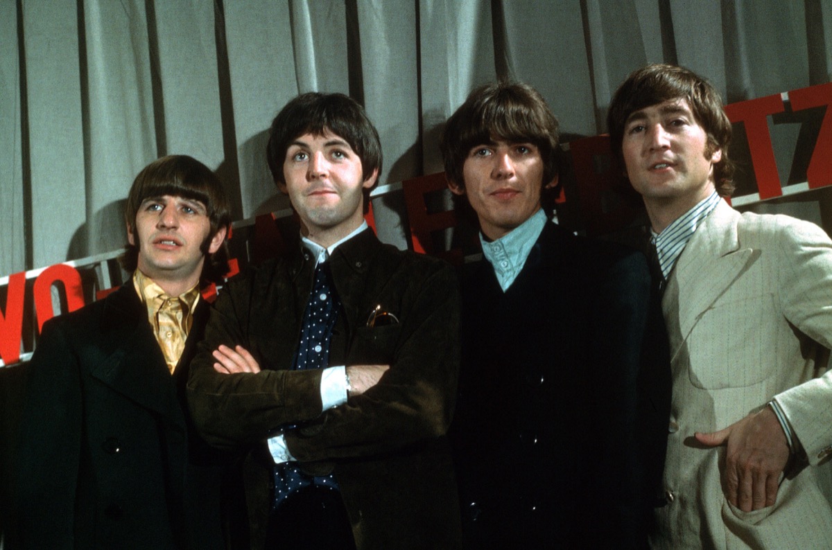Ringo Starr, Paul McCartney, George Harrison and John Lennon of The Beatles