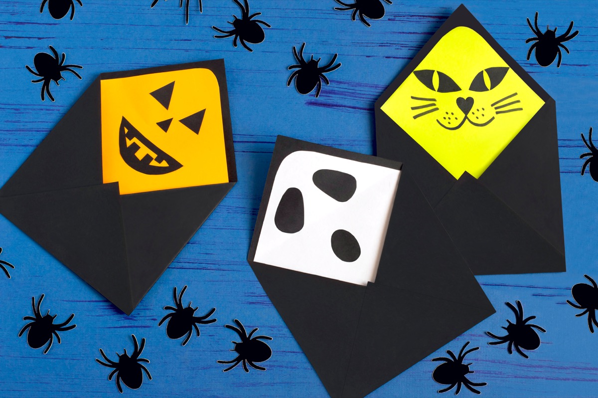 Halloween Envelopes Halloween Crafts