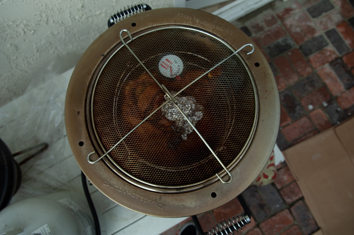 deep frying turkey