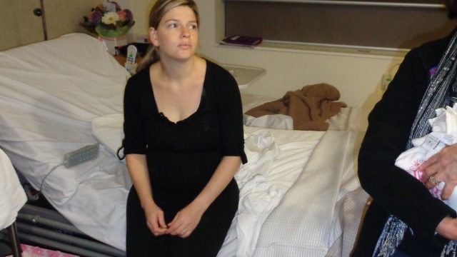 new mom hospital visit