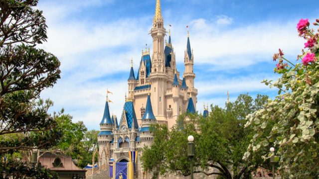 cinderella castle at disney world in orlando florida