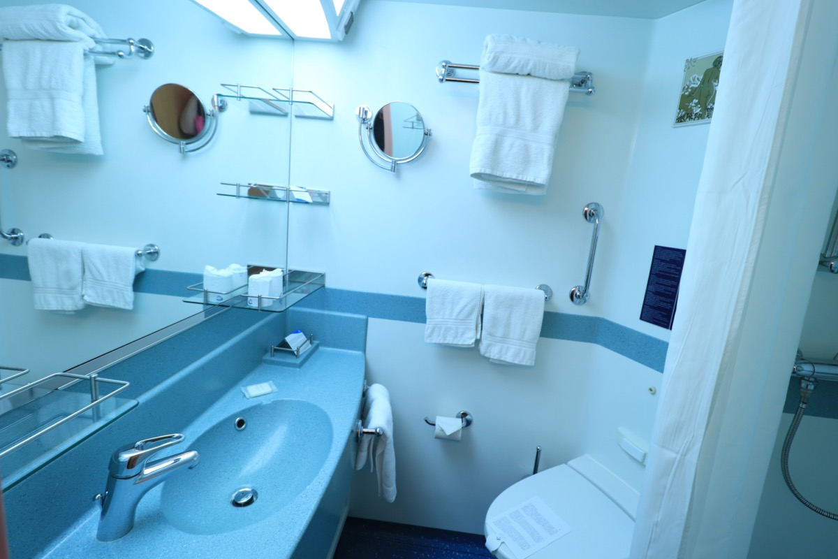 cruise bathroom