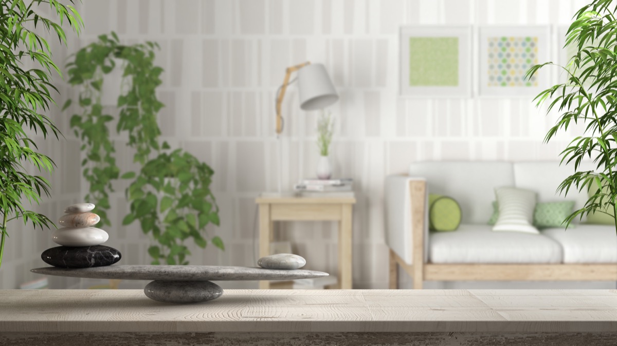 green living room