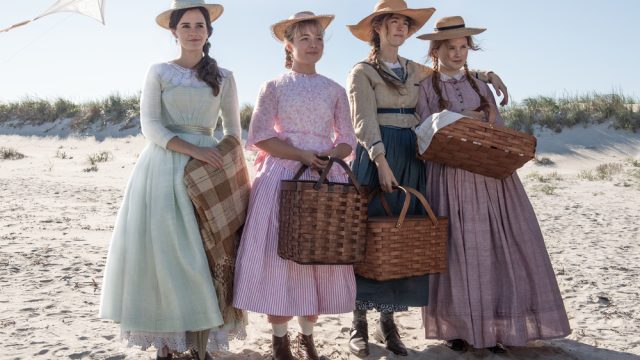Still on the beach from the movie Little Women