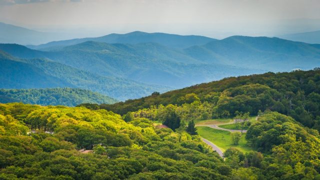 rolling green mountains
