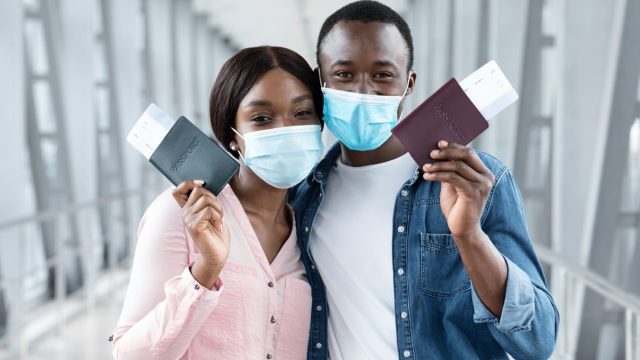 AIrline tickets and passports