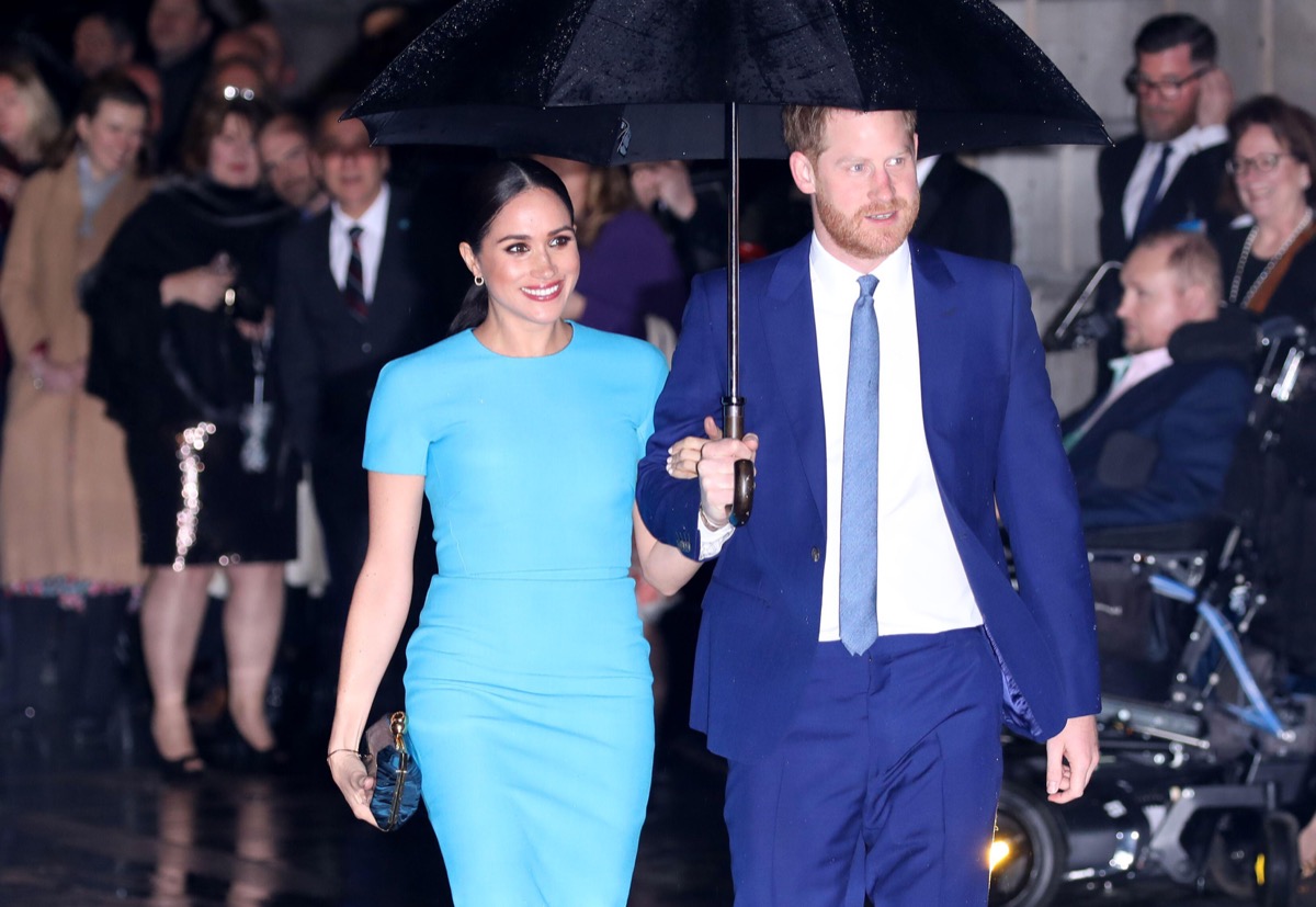 Prince Harry, Duke of Sussex, and Meghan Markle, Duchess of Sussex, attend the annual Endeavour Fund Awards in 2019