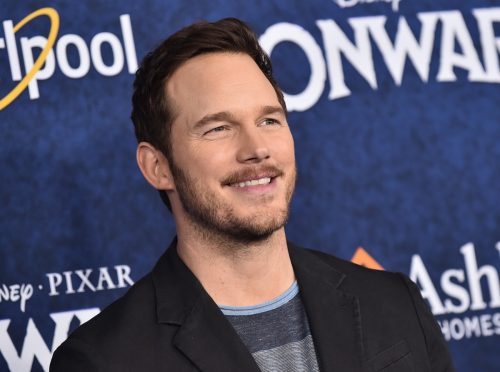 Chris Pratt at the "Onward" premiere in February 2020