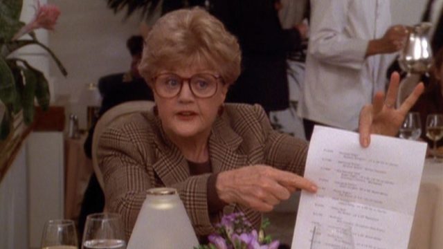 Angela Lansbury in Murder, She Wrote