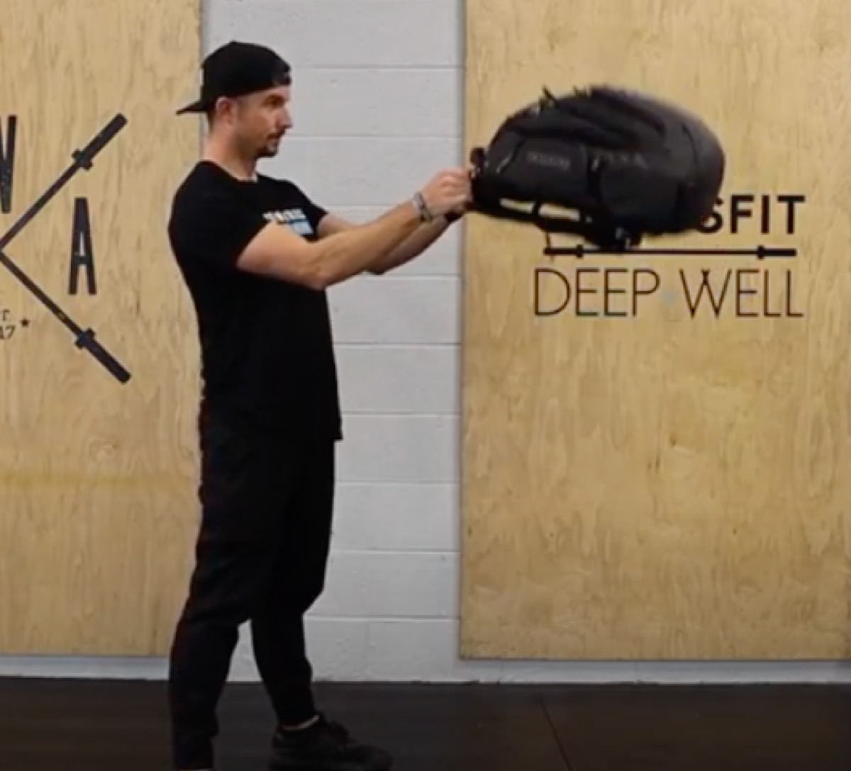 Backpack swings