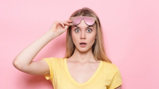 Shocked woman