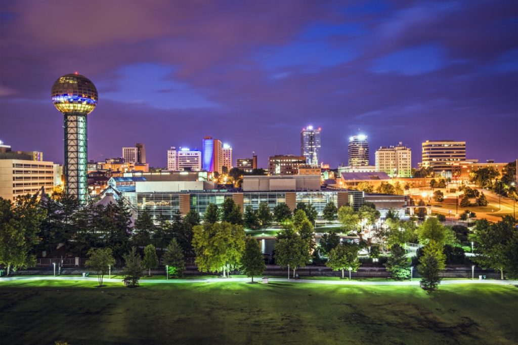 knoxville tennessee skyline