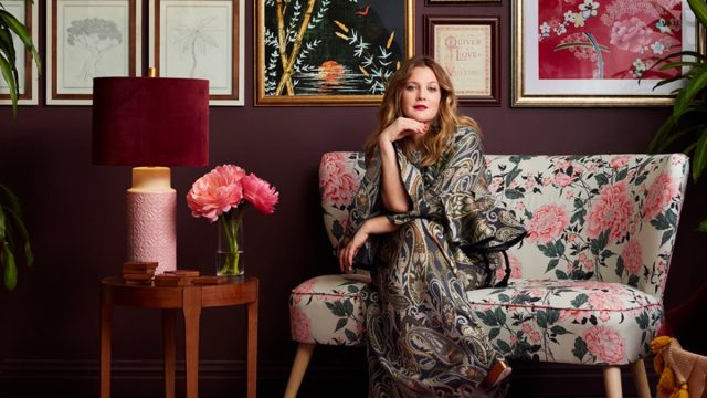 Drew Barrymore home collection promo