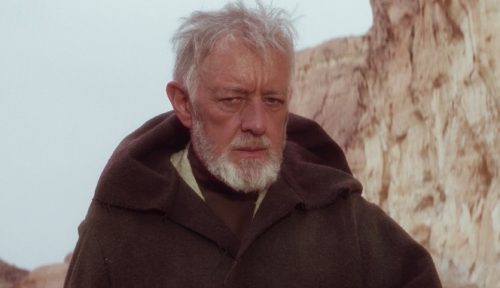Alec Guinness as Obi Wan Kenobi